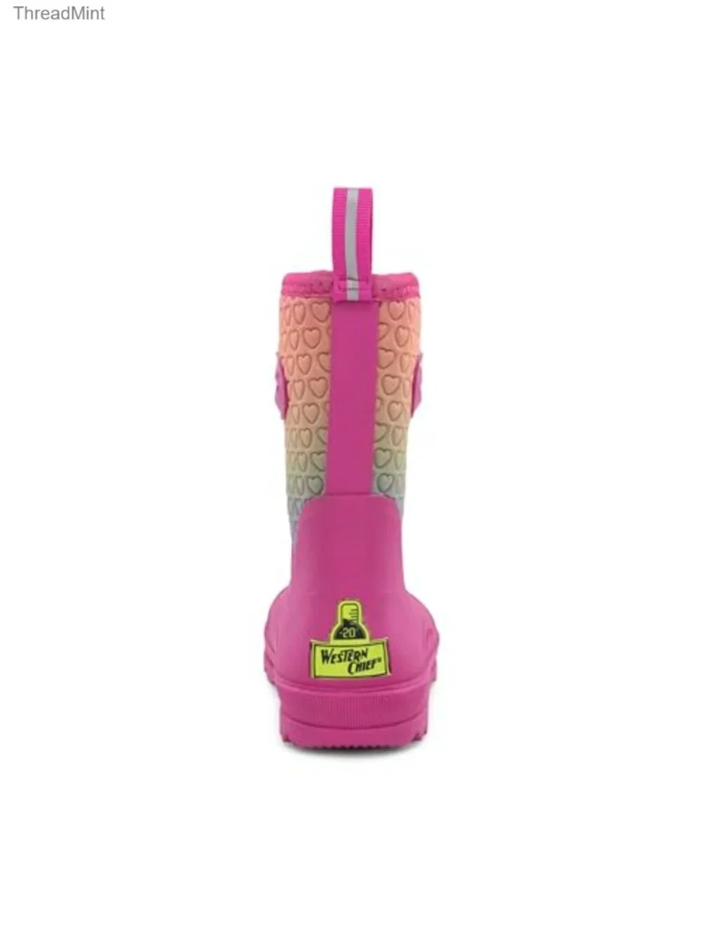 Kids Waterproof Insulated Neoprene Winter Snow Boots Fleece Lining